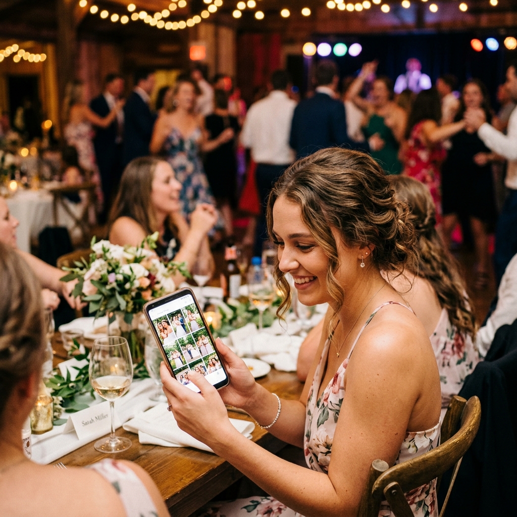 How a Face Recognition App Helps Guests Find Wedding Photos