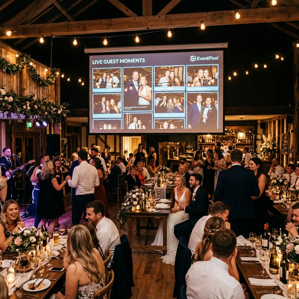 Live Photo Wall Projector Slideshow