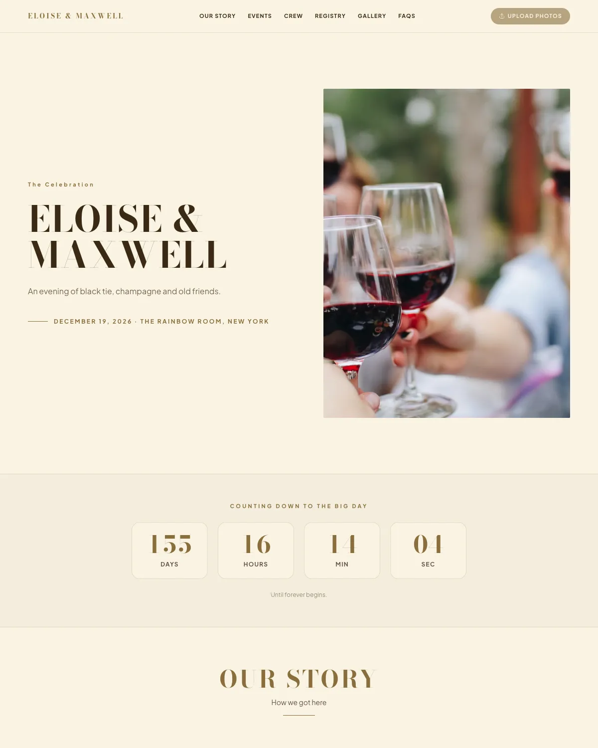 Charleston template preview