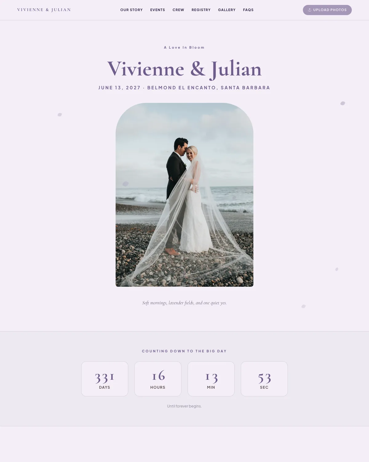 Wisteria template preview